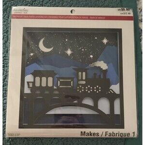 New Recollections “Midnight Train” Paper Layering Kit